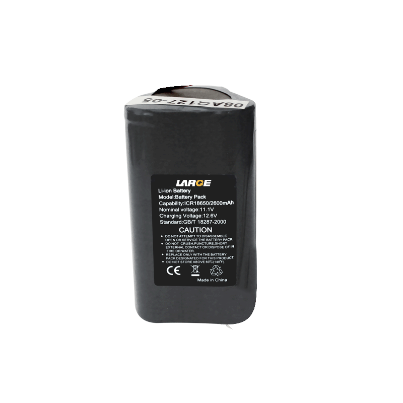 11.1V 2600mAh 18650输液泵锂电池组